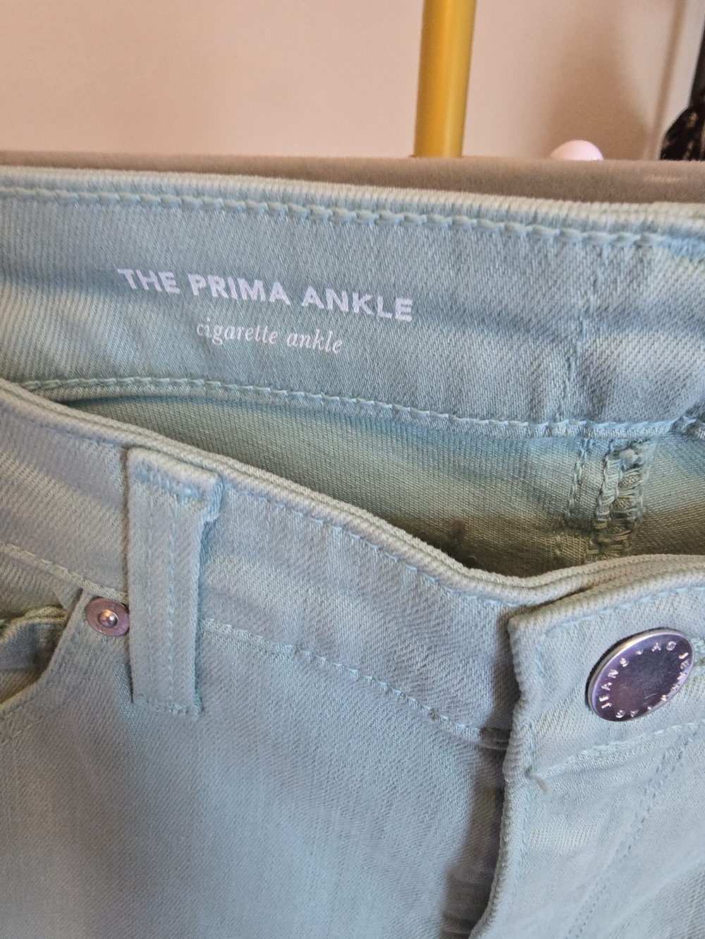 Ag Adriano Goldschmied slim skinny jeans in mint - Picture 2 of 9
